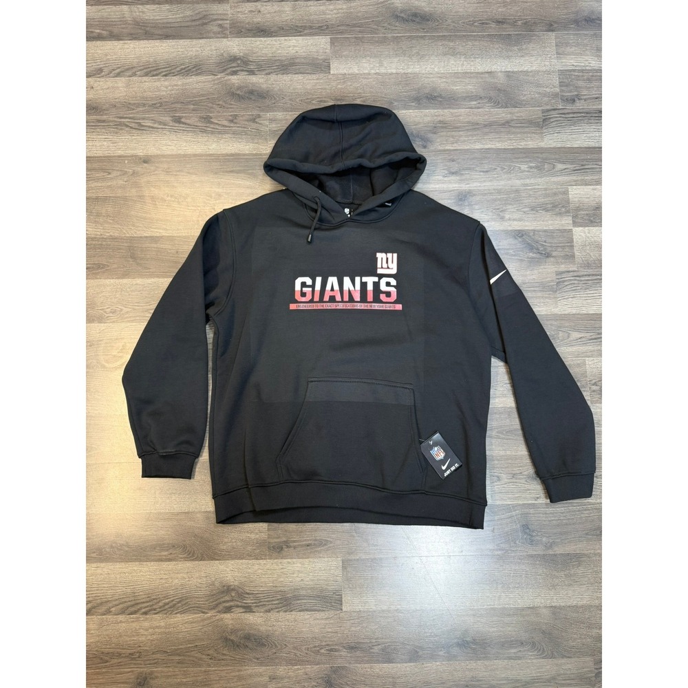Nike NFL New York Giants Hoodie Black Mens 3XL NWT Sweatshirt